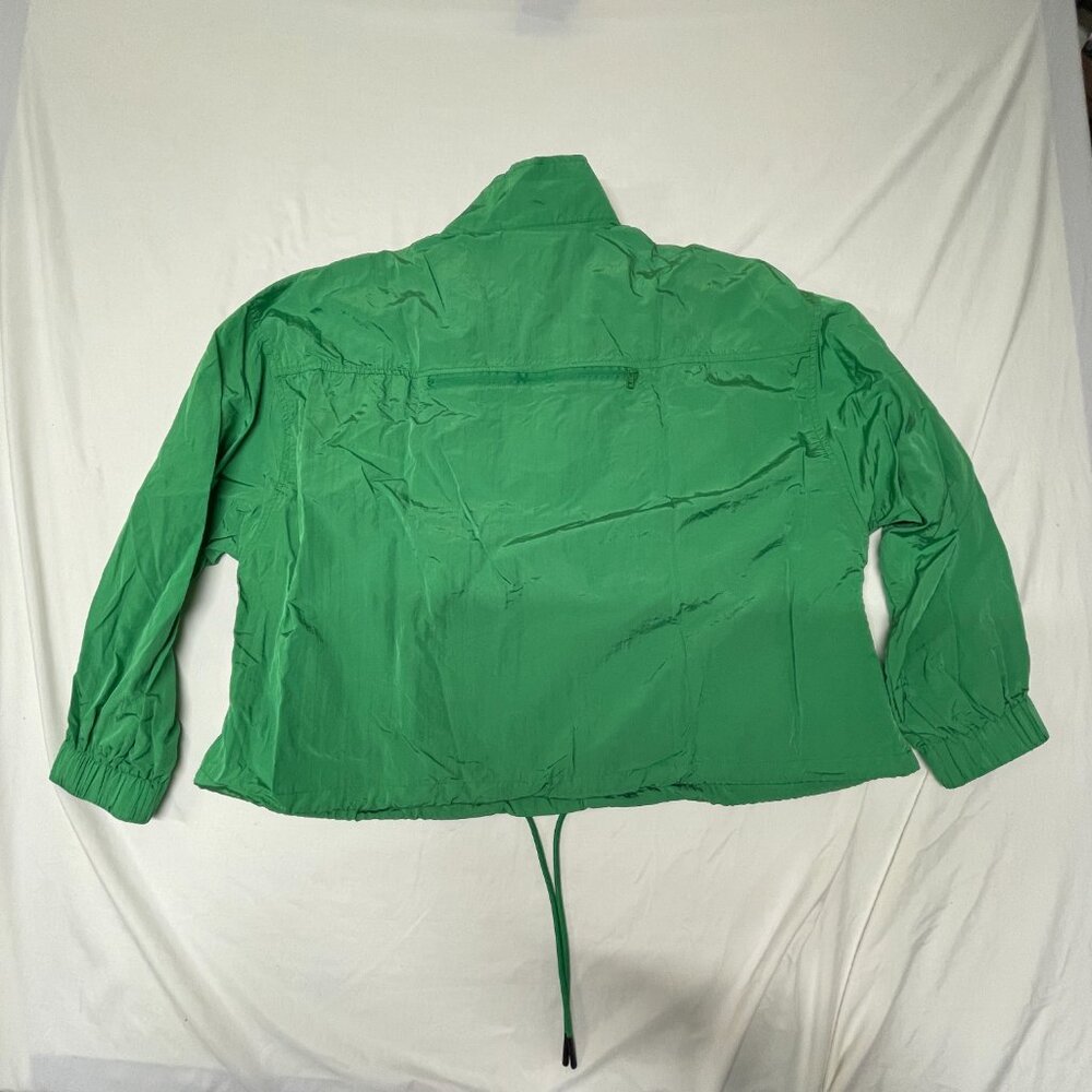 Diane Von Furstenberg green windbreaker pullover - Picture 12 of 13